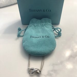 Tiffany & Co infinity sterling silver necklace